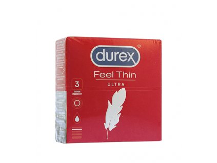 Durex Feel Thin Ultra kondomy 3 ks