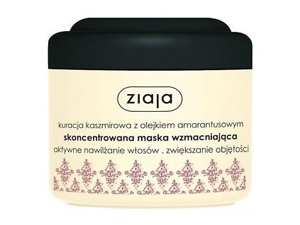 Ziaja Cashmere Proteins & Amaranth Oil Concentrated Strengthening Hair Mask 200 ml