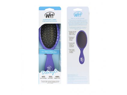 Wet Brush Custom Care Thin Hair Detangler kartáč na vlasy Purple