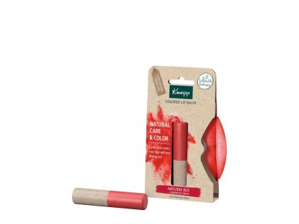 Kneipp Natural Care & Color Balzám na rty 3,5 g Natural Red