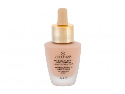 Collistar Serum Foundation Perfect Nude SPF15 0 Cameo Makeup 30 ml  SPF15