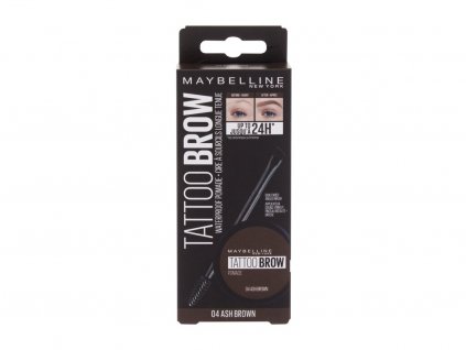 Maybelline Brow Tattoo Lasting Color Pomade 04 Ash Brown 4 g