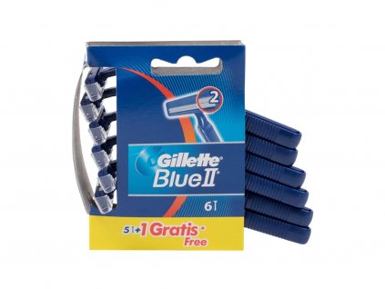 Gillette Blue II Holicí strojek 6 ks