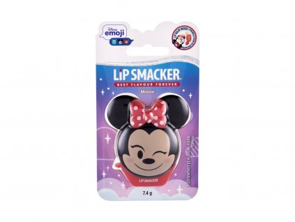 Lip Smacker Disney Minnie Mouse Strawberry Le-Bow-nade Balzám na rty 7,4 g  Strawberry Le-Bow-nade
