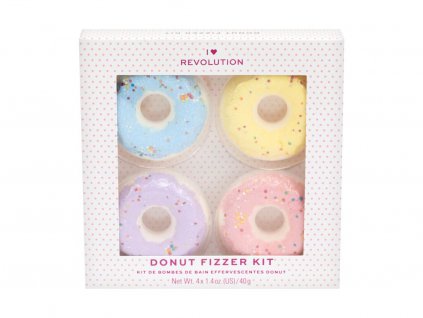 I Heart Revolution Donut Bomba do koupele 40 g  Kit