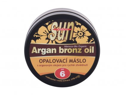 Vivaco Sun Argan Bronz Oil Suntan Butter SPF6 Opalovací přípravek na tělo 200 ml  SPF6