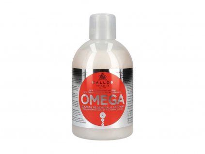 41862 kallos kjmn omega shampoo 1000ml sampon na lamave vlasy a roztrepene konecky