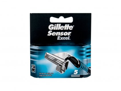 Gillette Sensor Excel Náhradní břit 5 ks