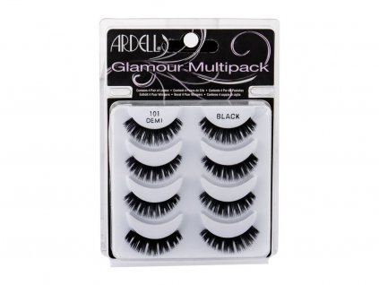 Ardell Glamour Multipack Umělé řasy Black 4 ks