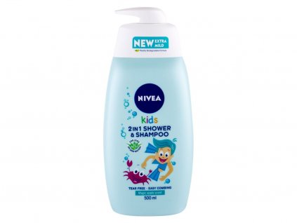 Nivea Kids 2in1 Shower & Shampoo Magic Apple Scent Sprchový gel 500 ml  Magic Apple Scent
