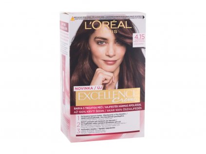 L´Oréal Paris Excellence Barva na vlasy 48 ml 4,15 Frosted Brown