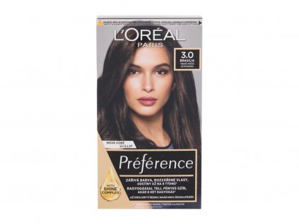 L´Oréal Paris Préférence Barva na vlasy 60 ml 3-B Brasilia