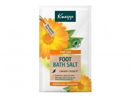 Kneipp Foot Care Foot Bath Salt Koupelová sůl 40 g  Calendula & Orange Oil