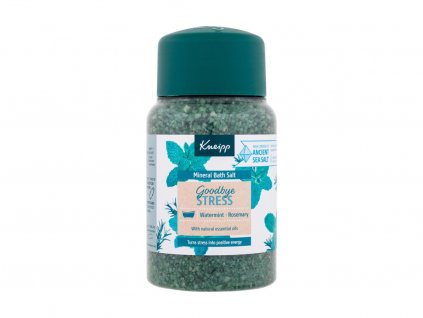 Kneipp Goodbye Stress Koupelová sůl 500 g  Water Mint & Rosemary