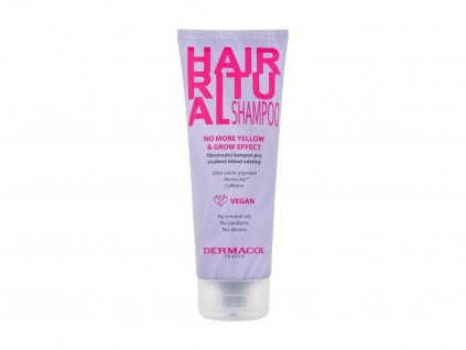 Dermacol Hair Ritual No More Yellow & Grow Shampoo Šampon 250 ml