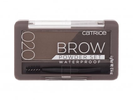 Catrice Brow Powder Set a paletka na obočí 4 g 020 Ash Brown  Waterproof