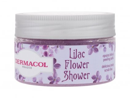 Dermacol Lilac Flower Shower Body Scrub Tělový peeling 200 g