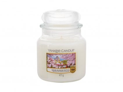 Yankee Candle Sakura Blossom Festival Vonná svíčka 411 g