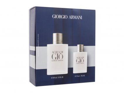 Giorgio Armani Acqua di Gio Pour Homme toaletní voda 100 ml + toaletní voda 30 ml dárková sada  SET1