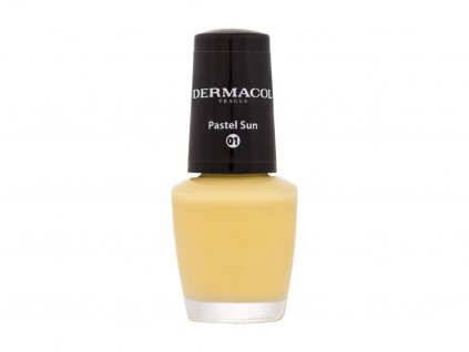 Dermacol Mini Pastel Lak na nehty 01 Pastel Sun 5 ml