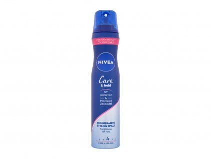 Nivea Care & Hold Regenerating Styling Spray Lak na vlasy 250 ml