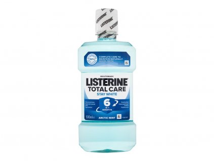 Listerine Total Care Stay White Mouthwash Ústní voda 500 ml  6 in 1