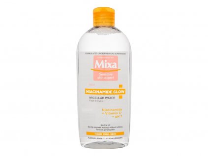 Mixa Niacinamide Glow Micelární voda 400 ml