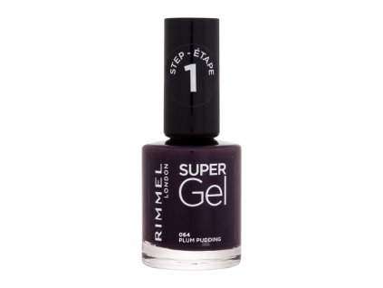 Rimmel London Super Gel STEP1 064 Plum Pudding 12 ml