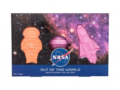 NASA Out Of This World Bath Fizzer Collection bomba do koupele 3 x 70 g