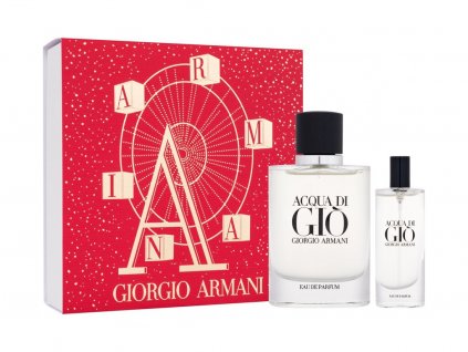 Giorgio Armani Acqua di Gio parfémovaná voda 75 ml + parfémovaná voda 15 ml dárková sada