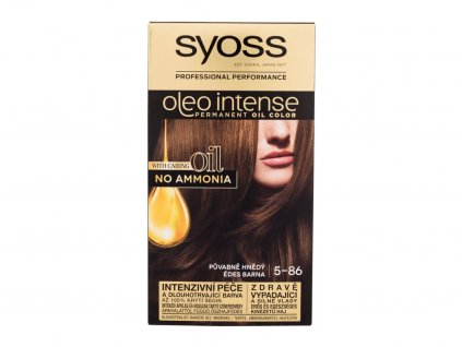 Syoss Oleo Intense Permanent Oil Color 5-86 Sweet Brown Barva na vlasy 50 ml