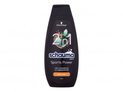 Schwarzkopf Schauma Men Sports Power 2In1 Shampoo 400 ml