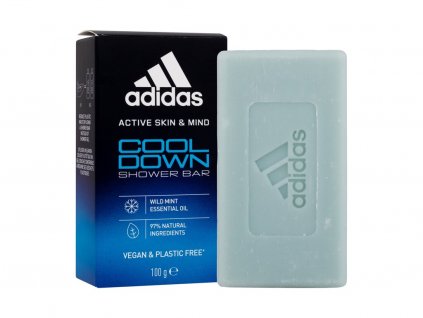 Adidas Cool Down Shower Bar Tuhé mýdlo 100 g