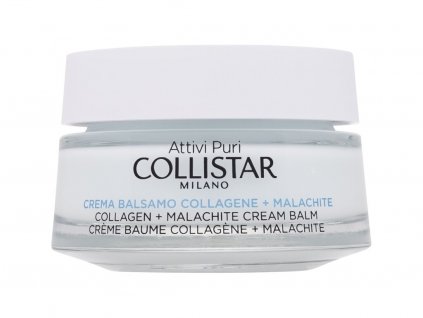 Collistar Pure Actives Collagen + Malachite Cream Balm Denní pleťový krém 50 ml
