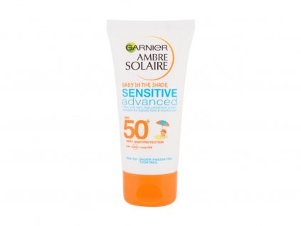 Garnier Ambre Solaire Kids Sensitive Advanced Baby In The Shade Opalovací přípravek na tělo 50 ml  SPF50+