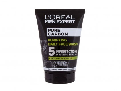 L´Oréal Paris Men Expert Pure Carbon Čisticí gel 100 ml  Purifying Daily Face Wash
