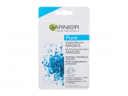 Garnier Skin Naturals Pleťová maska 12 ml  Self-Heating Mask