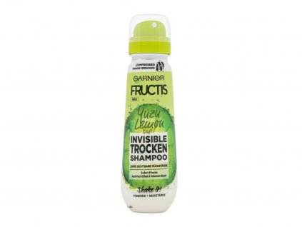 Garnier Fructis Yuzu Lemon Invisible Dry Shampoo Suchý šampon 100 ml