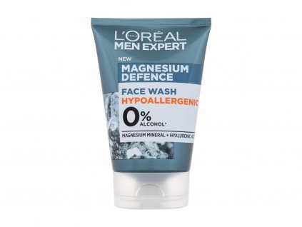 L´Oréal Paris Men Expert Magnesium Defence Face Wash Čisticí gel 100 ml