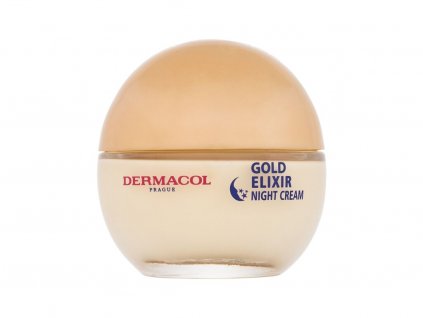 Dermacol Gold Elixir Noční pleťový krém 50 ml