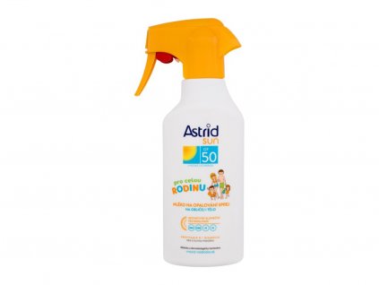 Astrid Sun SPF50	Family Trigger Milk Spray Opalovací mléko 270 ml  SPF50