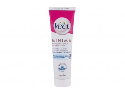 Veet Minima Hair Removal Cream Sensitive Skin Depilační přípravek 100 ml