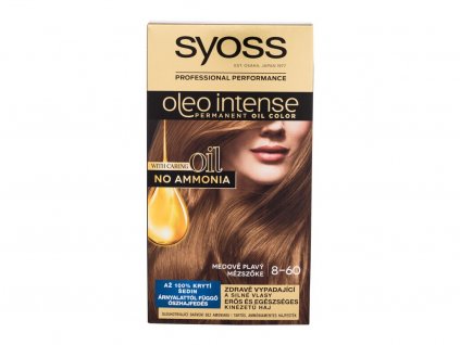 Syoss Oleo Intense Permanent Oil Color 8-60 Honey Blond Barva na vlasy 50 ml