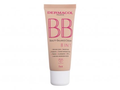 Dermacol BB Beauty Balance Cream 8 IN 1 SPF15 ochranný a zkrášlující bb krém 1 Fair 30 ml  SPF15