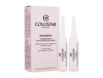 Collistar Rigenera Smoothing Anti-Wrinkle Concentrate Pleťové sérum 2x10 ml
