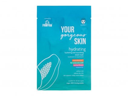 Dr. PAWPAW Your Gorgeous Skin Hydrating Sheet Mask Pleťová maska 25 ml