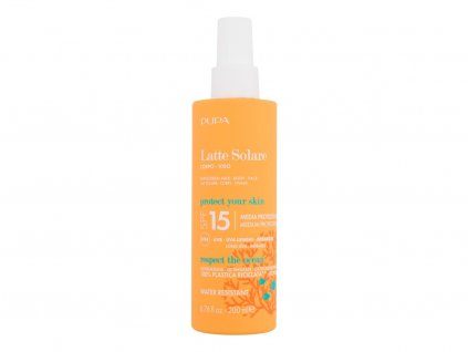 Pupa Sunscreen SPF15 Opalovací mléko 200 ml  SPF15