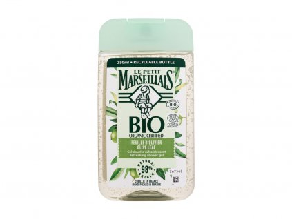 Le Petit Marseillais Bio Organic Certified Olive Leaf Refreshing Shower Gel Sprchový gel 250 ml