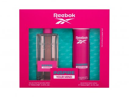 Reebok Inspire Your Mind toaletní voda 100 ml + deodorant 150 ml pro ženy