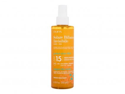 Pupa Invisible Sunscreen SPF15 Two-Phase Opalovací sprej 200 ml  SPF15